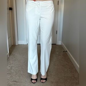 The Limited Crisp White Straight Leg Pants